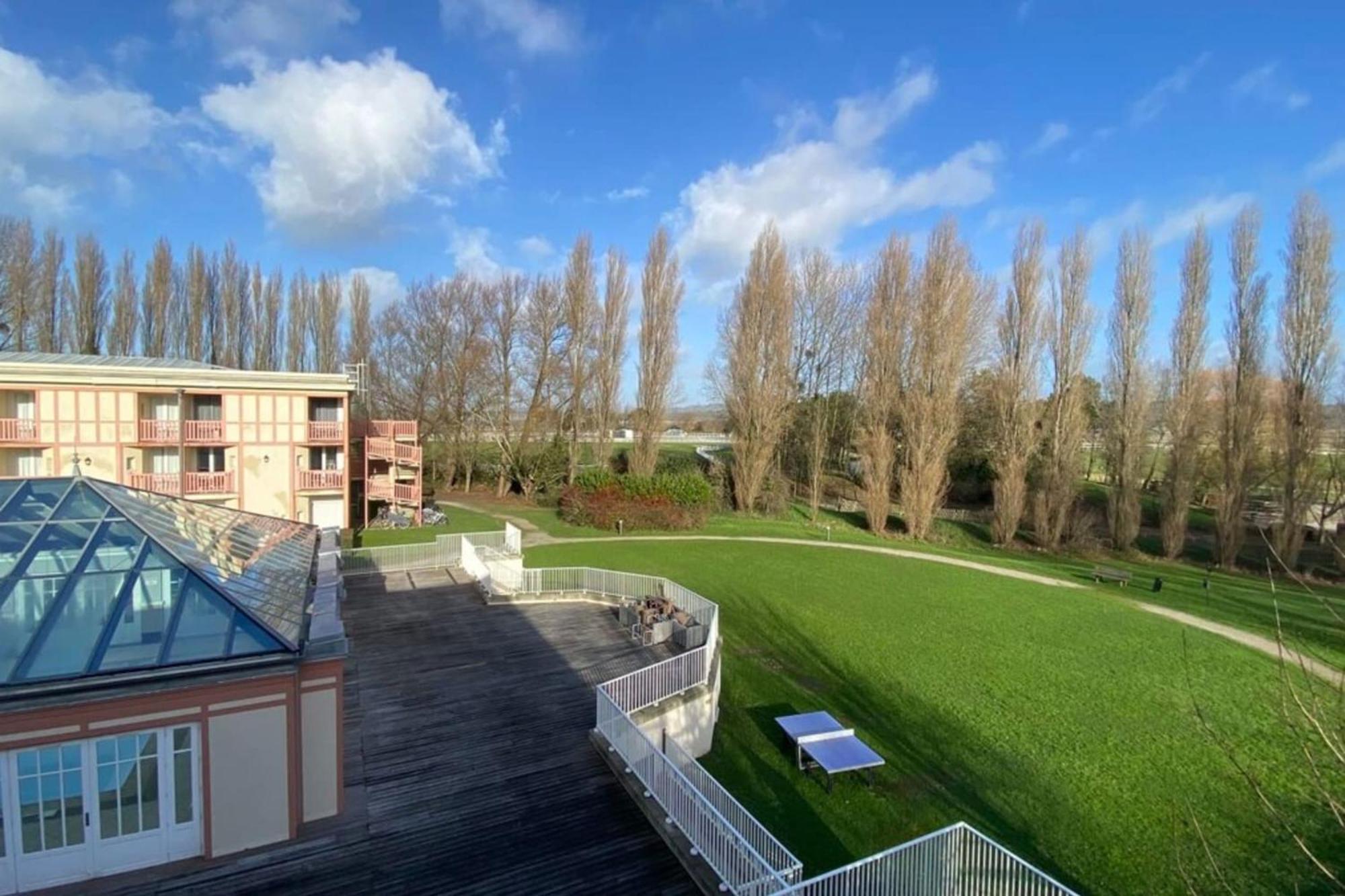 Very Nice 6 Person Apart With Swimming Pool Tennis Court And Car Park 202 Le Touquet Dış mekan fotoğraf