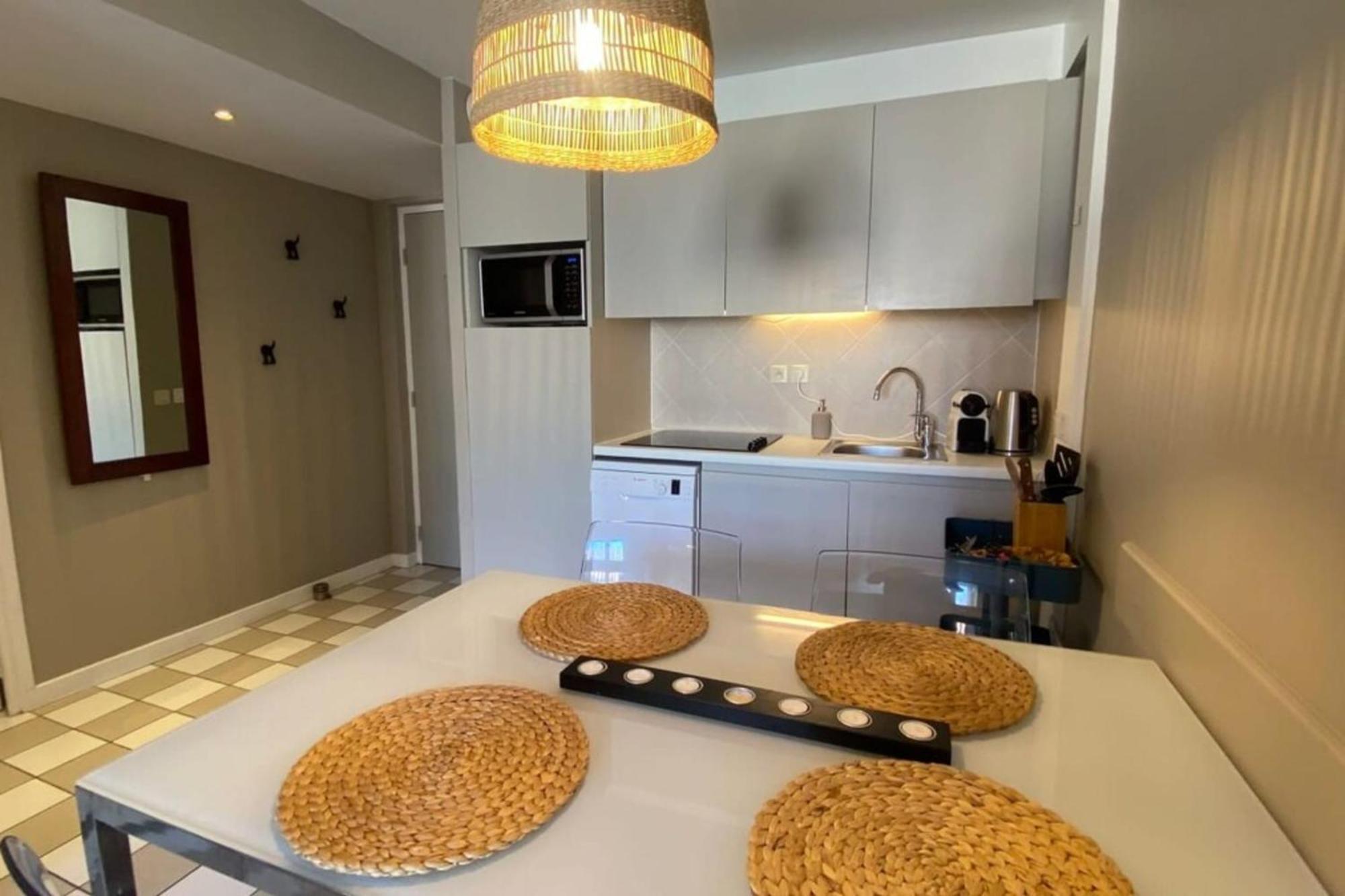 Very Nice 6 Person Apart With Swimming Pool Tennis Court And Car Park 202 Le Touquet Dış mekan fotoğraf